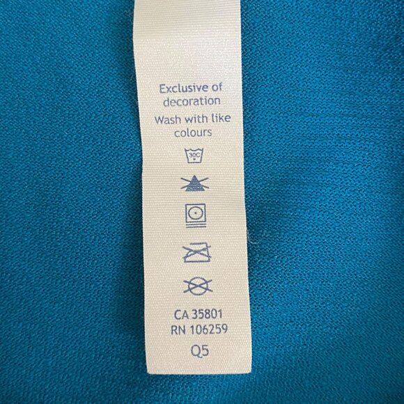 Lululemon Metal Vent Tech Polo Shirt Teal Men's Medium San Jose Sharks Logo - Picture 10 of 12